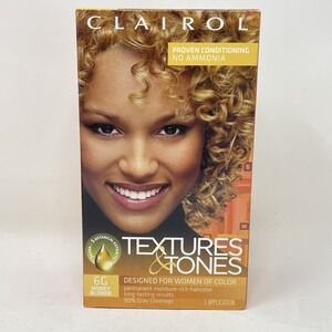 Clairol Textures & Tones Permanent Moisture-Rich Hair Color #6G Honey Blonde